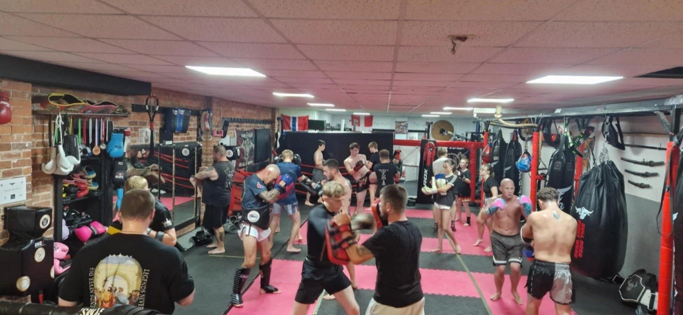 K1 Kickboxing training at Valhalla Martial Arts gym
