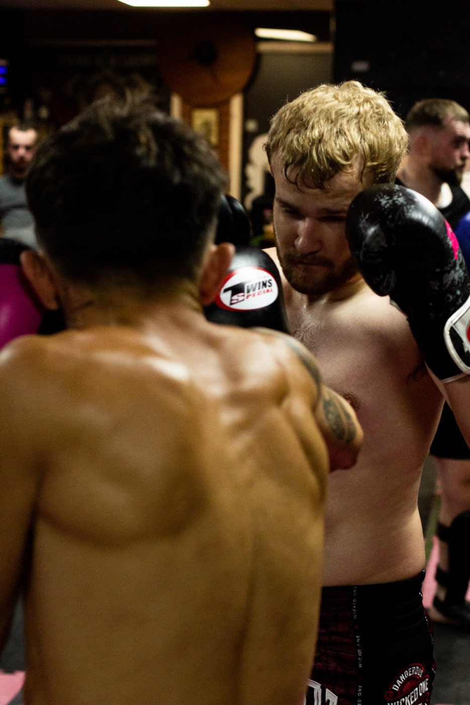Sparring drill at Valhalla Martial Arts, Weymouth